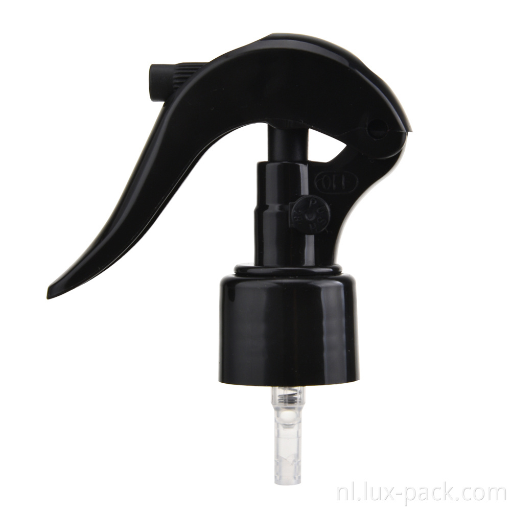 28/410 Groothandel Black Trigger Sprayer Plastic Landbouw in voorraad Fine Mist Spray Pump